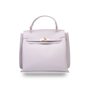 Sac à main femme en cuir véritable lilas Raluca